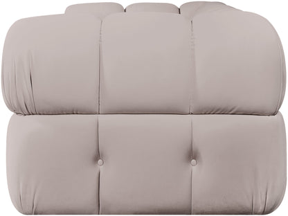 Orin - Velvet Performance Fabric Upholstered 2 Piece Modular Sofa (2 Corner Chairs)