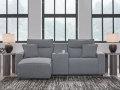 ModMax II - Salt And Pepper - Reclining Sectional