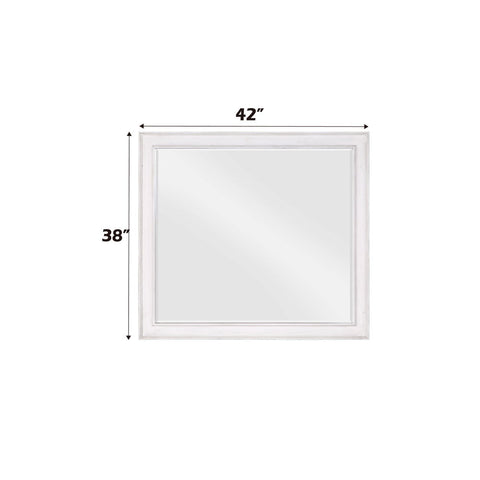 Katia - Mirror - Rustic Gray & Weathered White