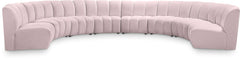 Infinity - 8 Piece Velvet Modular Sectional