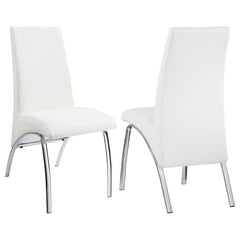 Darby - Upholstered Dining Side Chair (Set of 2) - White