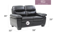 Marta - Loveseat