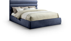 Adam - Chenille Fabric Bed With 52" Headboard