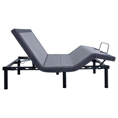 Kelven - Adjustable Bed Base With Wireless Remote And Dual Massage Motors