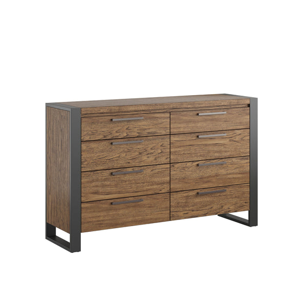 8 Drawer Dresser - Brown