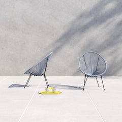Modern Egg Shaped String Chairs (Set of 2)