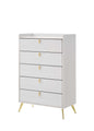 Zeena - Chest - White Finish