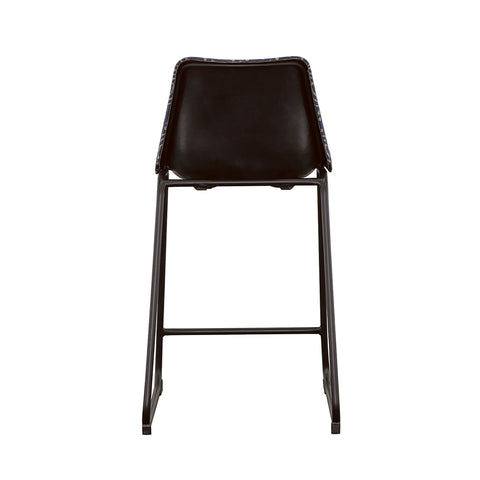 Claire - Canvas Upholstered Counter Chair (Set of 2) - Blue