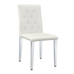 Dining Chairs With Ergonomic Buckle Backrest For Home