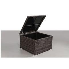 Elegant Outdoor Rattan Wicker 6 Person Seating Group With Cushions