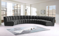 Infinity - 6 Piece Velvet Modular Sectional