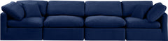 Indulge - Velvet 4 Seat Modular Sofa