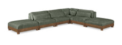 Turin - Fabric Upholstered 6 Piece Modular Sectional