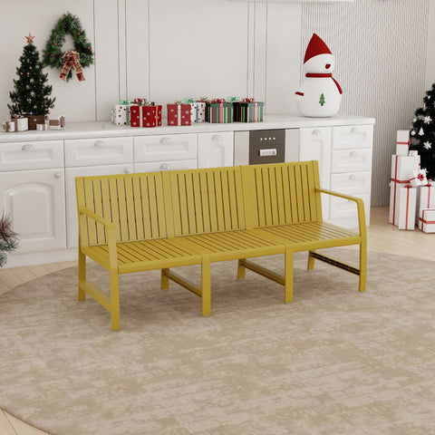 1 Piece Indoor / Outdoor 3 Seater Sofa, UV-Resistant, Waterproof And Durable