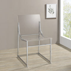 Hartsell - Dining Side Chair (Set of 2) - Chrome