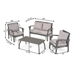 Honolulu - Wicker Set Outdoor Seating