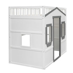 Elegant House Loft Bed With Ladder