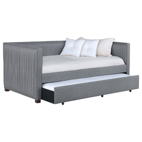 Vendman - Twin Daybed With Trundle - Gray
