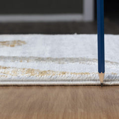 Nova - 7'10" X 9'10" Area Rug - Multi / White