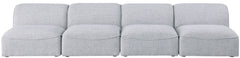 Miramar - 4 Seat Armless Modular Sofa