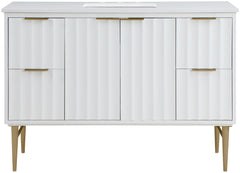 Modernist - Bathroom Vanity With Gold Legs