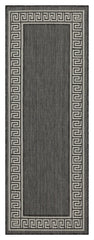 Sunshine - 5'3" X 7'3" Polypropylene Indoor, Outdoor Area Rug - Anthracite