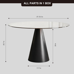 Round Glass Dining Table With Chairs