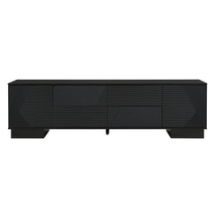 Modern TV Stand With Storage Cabinets, 4 Drawers