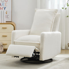 Swivel Rocker Glider Recliner, Rocking Chair Nursery For Living Room