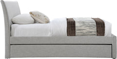 Myles - Linen Twin Trundle Bed