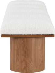 Pavilion - 5 Piece Modular Bench With Walnut Base