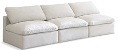 Plush - Modular Armless 3 Seat Sofa