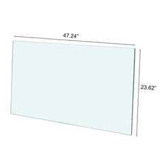 Square Tempered Glass Top