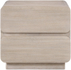 Adagio - Solid Wood And Oak Veneer Nightstand
