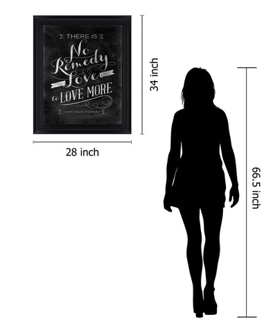 Chalk Wisdom - 28" x 34" Framed Wall Art