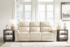 Dahlmoore - Power Reclining Sofa - Almond