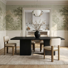 Paloma - Vegan Leather Upholstered Dining Chair (Set of 2) - Brown Frame