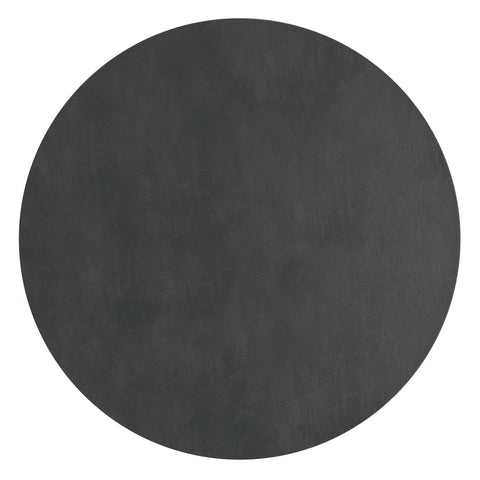 Gloria - Cast Aluminum Side Table - Black