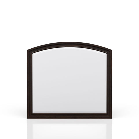 Elegant Design Mirror - Dark Cherry