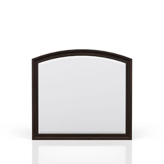 Elegant Design Mirror - Dark Cherry