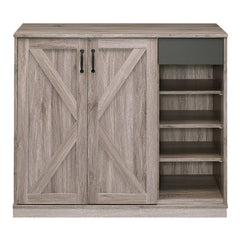 Toski - Shoe Cabinet - Rustic Gray Oak