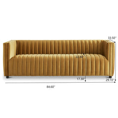 Dominic - Channel Tufted Sofa