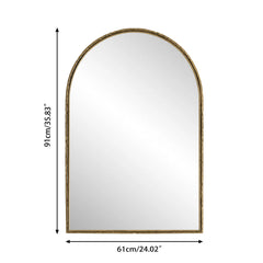 Arched Mirror With Shatterproof Glass