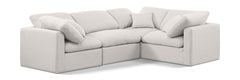 Indulge - Linen 4 Piece Modular Corner Sectional