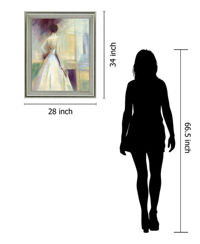 Evening Repose - 28" x 34" Framed Wall Art