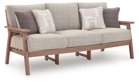Grover Beach - Sofa With Cushion - Driftwood
