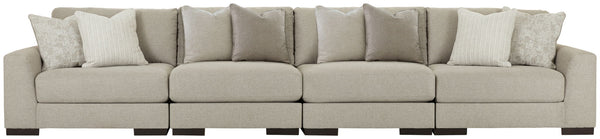 Lyndeboro - 4-Piece Sectional Sofa - Wicker