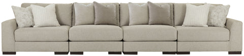 Lyndeboro - 4-Piece Sectional Sofa - Wicker