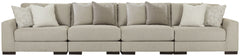 Lyndeboro - 4-Piece Sectional Sofa - Wicker