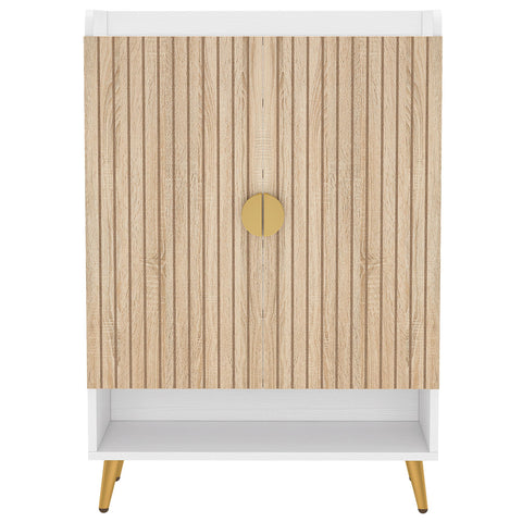 Shoe Cabinet With Doors, 7 Tier Storage Organizer